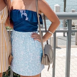 Lilly Pulitzer strapless dress